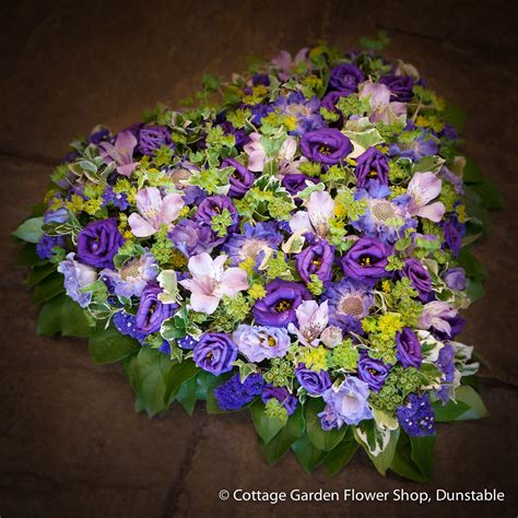 Blue & Purple Heart - The Cottage Garden Flower Shop, Dunstable's Original Florists