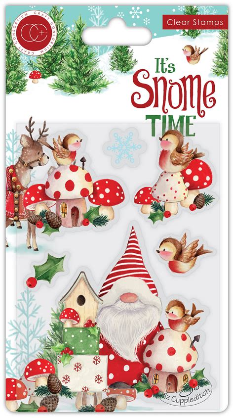 It S Snome Time Clear Stamp Set Robin Mischief Consumer