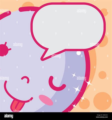 Cute kawaii emoji Stock Vector Image & Art - Alamy