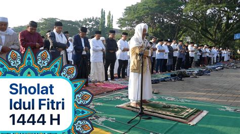 Sholat Idul Fitri H Di Alun Alun Rangkasbitung Imam Drs Kh