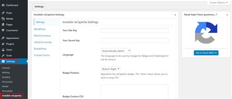 How To Add Google Invisible ReCAPTCHA To WordPress With Plugin