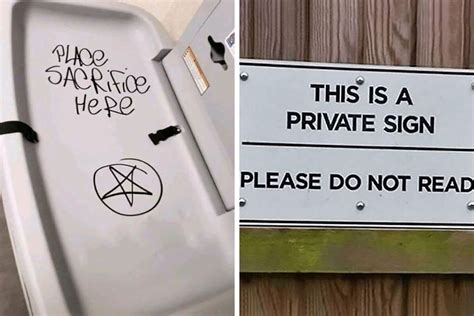 Stupid And Weird Signs” 50 Of The Funniest Signs Ever As Collected