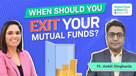 When Should You Redeem Your Mutual Funds Mf Ki Baat With Ankit