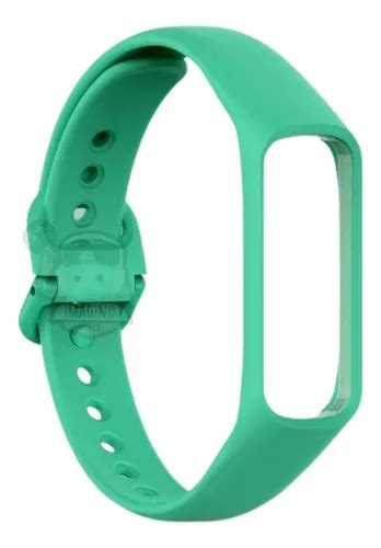 Pulsera De Silicona Para Samsung Galaxy Fit R Color Verde Tiffany