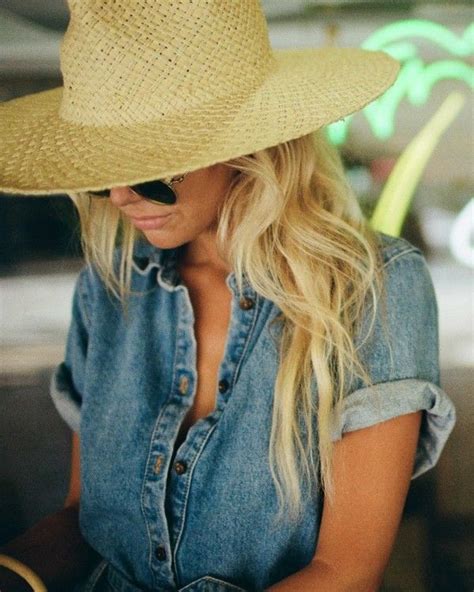 Salty Blonde Sun Rays Wide Brim Hat 194843078682 Salty Blonde Sun