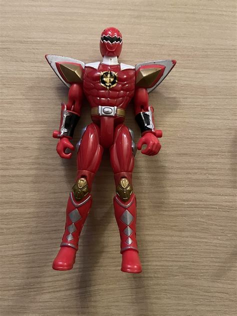 Power Rangers Dino Thunder Red Ranger Trex Bandai Colecci N