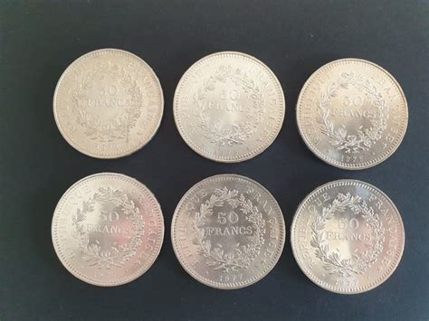 France Francs Hercule Lot De Monnaies En Catawiki