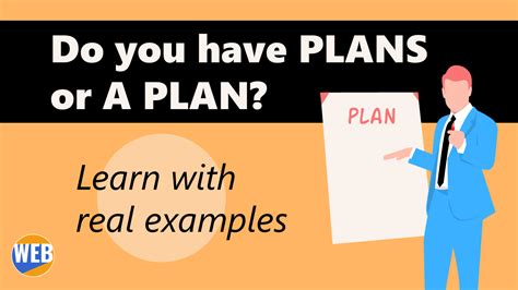 plans   plan real examples video world english blog