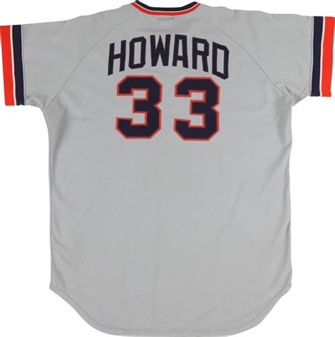 1972 Frank Howard Detroit Tigers Game Worn Jersey