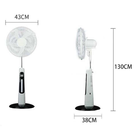 Ld A China Factory Inch Inch V Solar Stand Fan Ac Dc Fan Solar