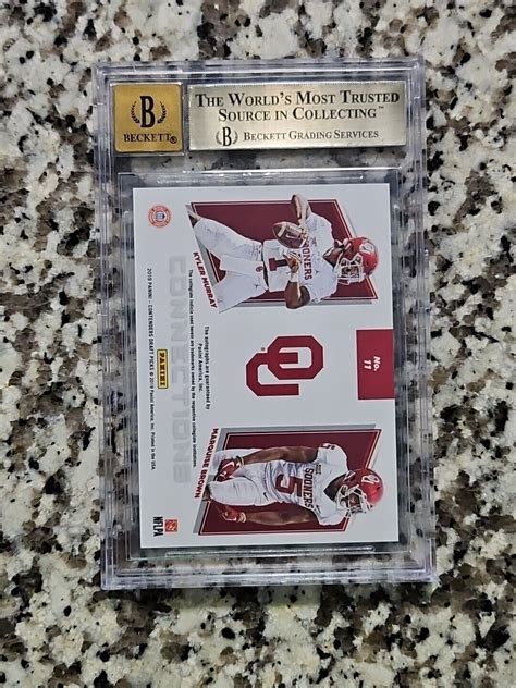 2019 Panini Contenders Kyler Murray Brown 10 Rookie RC BGS 9 5