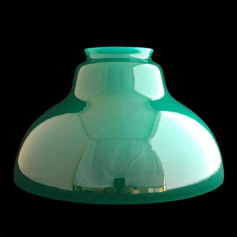 Aladdin Lamp Green Cased Glass Hanging Lamp Shade Part N210g Imperial Lighting Co