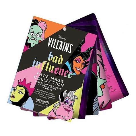 Mad Beauty Pack Disney Pop Villains Mascarilla Facial 4x25ml Promofarma