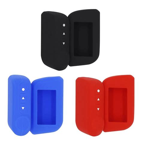 Universal Silicone Car Key Case For Starline A93 A63 Russian Version