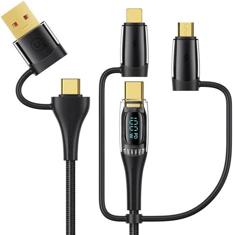 Usb C To Multi Charging Cable Usams W Ft A Type C To Type C Fast