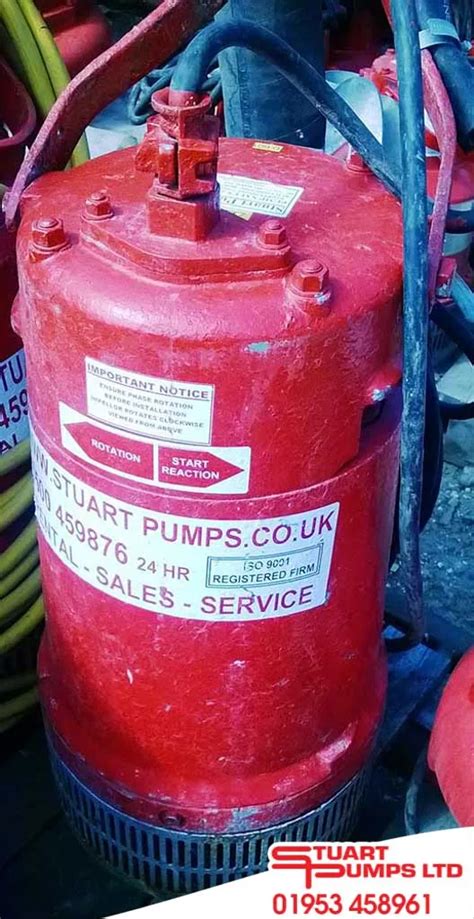 Sold Used Flygt 2125 HT Submersible Drainage Pump Stuart Pumps Ltd