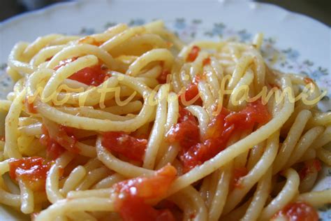 Pici All Aglione Ricetta Tipica Toscana Morti Di Fame