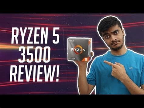 RYZEN 5 3500 Review + Gaming Benchmarks! (TECHDROIDS) : Amd