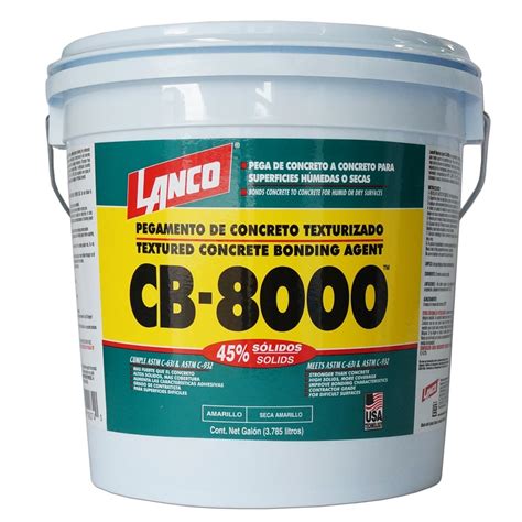 Pegamento Texturizado Para Concreto Galon Cb Lanco Hopsa Tienda