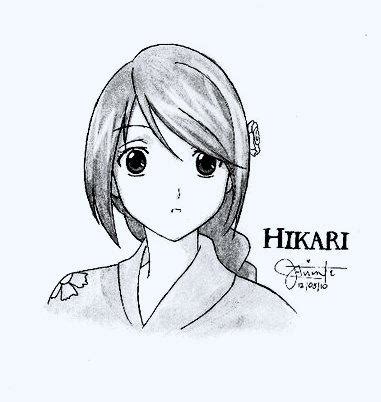 hikari fanart  jheyss  deviantart