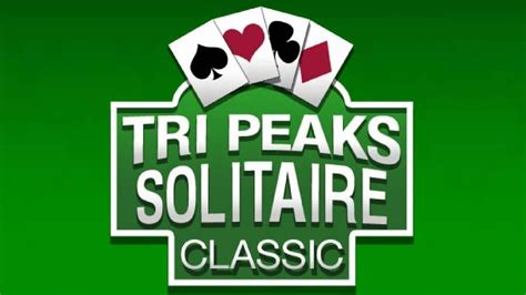 Tri Peaks Solitaire Classic Walkthrough Free Play ‿ Youtube