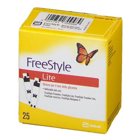 Freestyle Lite Strisce Reattive Per La Misurazione Della Glicemia 25