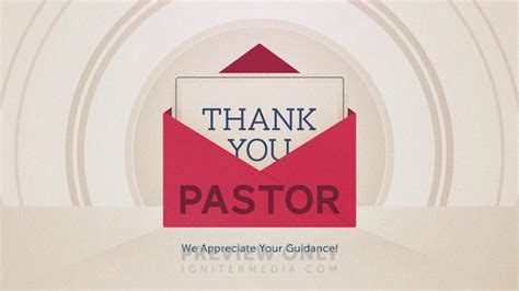 Pastor We Appreciate You