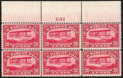 Value Of US Stamps Scott Catalogue Q8 1913 20c Parcel Post