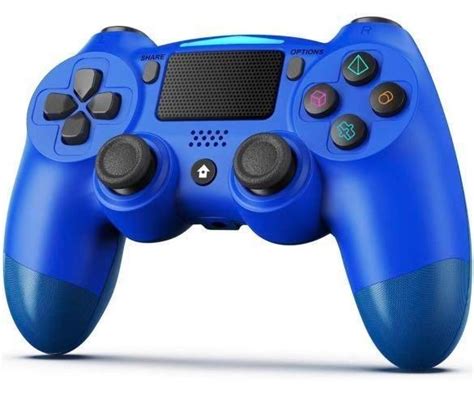 Game Controller for PS-4, BestOff Pro Blue Wireless Controller for ...