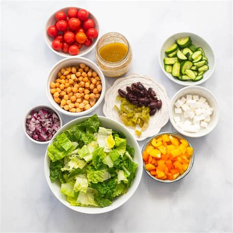 Mediterranean Chopped Salad Recipe Blue Zone Ingredients