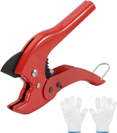 Amazon Just E Joy Ratchet Pvc Pipe Cutter With Gloves Can Cuts Up