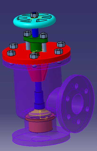 Design Of Feed Check Valve In Solidworks Solidworks Off