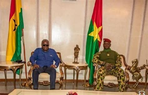 Its A Lie Burkina Fasos Military Ruler Calls Out President Akufo