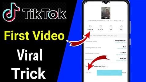 Tiktok Foryou Trick 2022 Tiktok Video Viral Trick Tiktok Foryou Setting Youtube