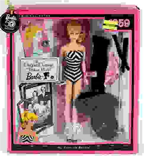 Barbie 1959 Collectors 50th Anniversary Doll Mib Auction