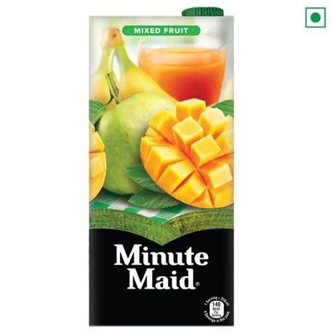 1 Litre Minute Maid Mixed Fruit Juice Packaging Size 1000 Ml Packaging Type Tetra Pack At