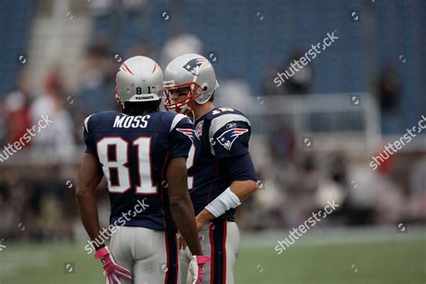 Randy Moss New England Patriots Action Editorial Stock Photo - Stock ...