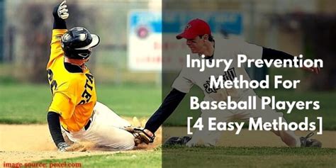 Injury Prevention Method For Baseball Players [4 Easy Methods ...