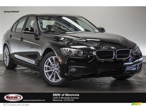 2016 Jet Black Bmw 3 Series 320i Sedan 109541665 Car