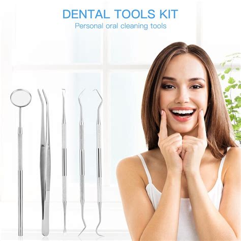 Aliexpress Buy Pcs Dental Tool Tooth Cleaner Steel Mouth Mirror