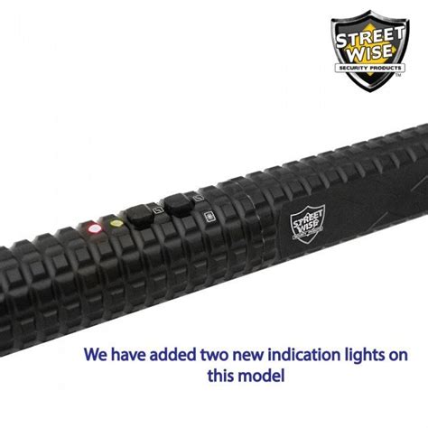 Police Force 12000000 Volt Tactical Stun Baton Flashlight