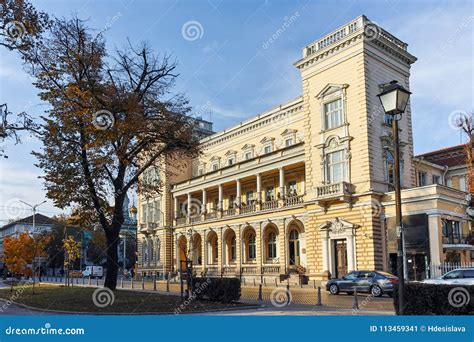 Sofia Bulgaria November 7 2017 Building Of Military Club In Center