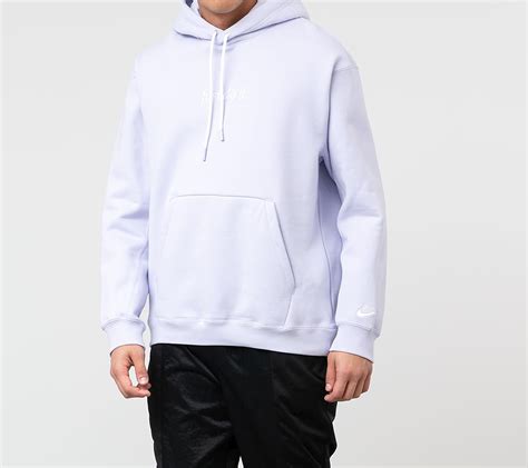 Nike Sportswear Just Do It Pullover Fleece Heavyweight Hoodie Lavender