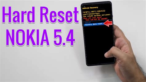 Hard Reset Nokia 5 4 Factory Reset Remove Pattern Lock Password How