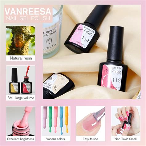 VANREESA 61 цвет, набор гель-лаков для ногтей, набор чистых гель-лаков ...