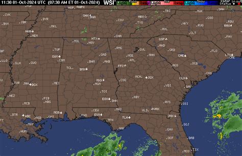 Regional Radar Loop (Columbus, GA) | East Tennessee SKYWARN