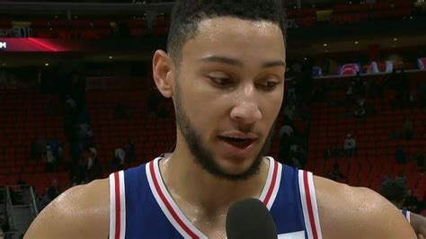 Ben Simmons Reflects On 1st Career Triple Double And 76ers Win Vs Pistons Espn Youtube