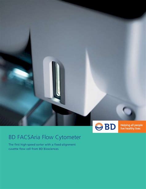 Pdf Bd Facsaria Flow Cytometermed Fau Edu Aria Pdfnext Generation