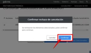 Cómo Aceptar la Cancelación de una Factura