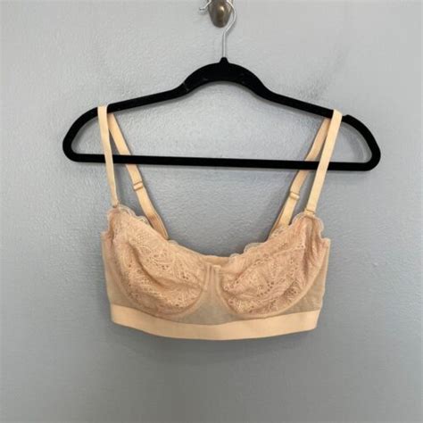 Lively Cream Nude Lace Convertible Bra Size Dd Wome Gem